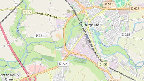 Carte de localisation de l'évènement