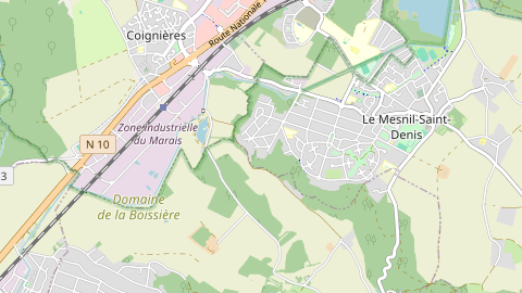 Carte de localisation de l'évènement