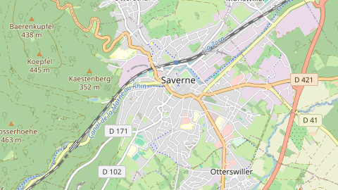 Carte de localisation de l'évènement