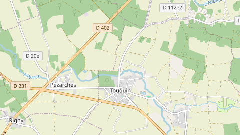 Carte de localisation de l'évènement