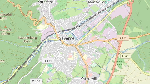 Carte de localisation de l'évènement