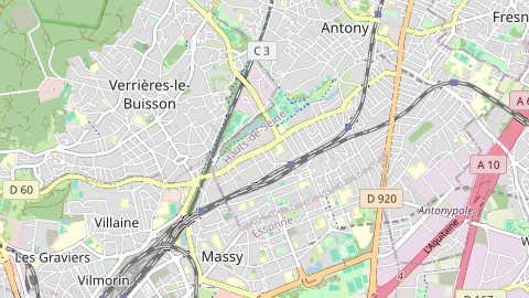 Carte de localisation de l'évènement