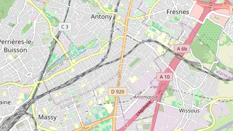 Carte de localisation de l'évènement