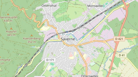 Carte de localisation de l'évènement
