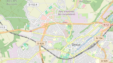 Carte de localisation de l'évènement