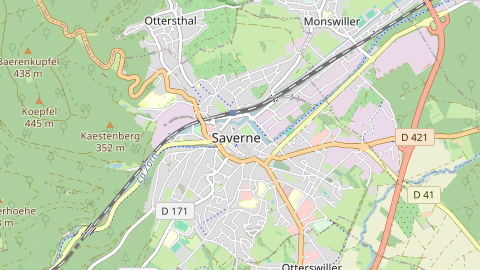 Carte de localisation de l'évènement