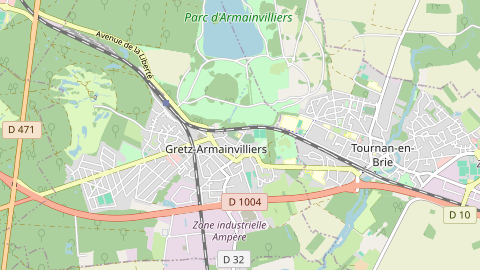 Carte de localisation de l'évènement