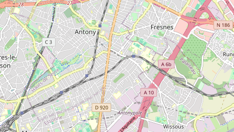 Carte de localisation de l'évènement