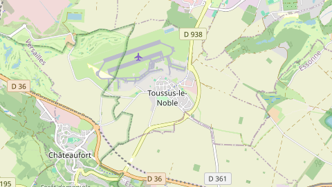 Carte de localisation de l'évènement