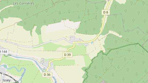 Carte de localisation de l'évènement