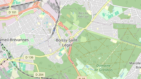 Carte de localisation de l'évènement