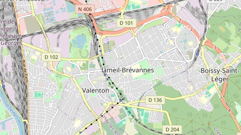 Carte de localisation de l'évènement