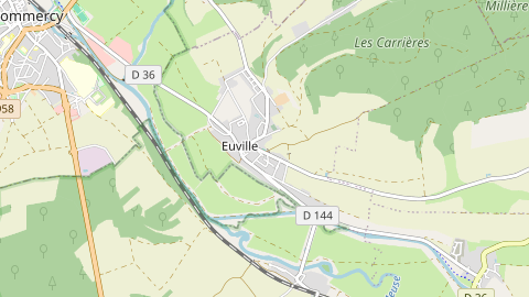 Carte de localisation de l'évènement