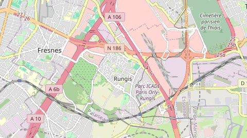 Carte de localisation de l'évènement