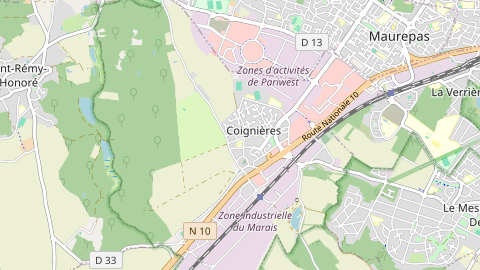 Carte de localisation de l'évènement