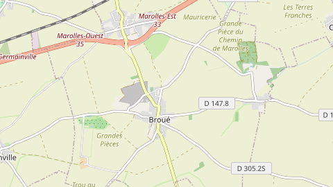 Carte de localisation de l'évènement