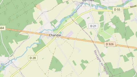 Carte de localisation de l'évènement