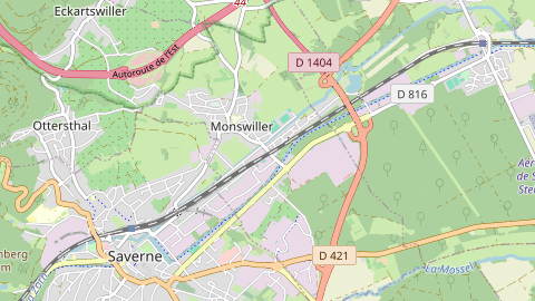 Carte de localisation de l'évènement
