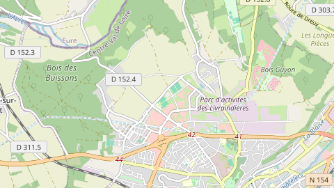 Carte de localisation de l'évènement