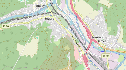 Carte de localisation de l'évènement