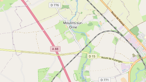 Carte de localisation de l'évènement