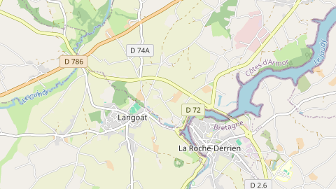 Carte de localisation de l'évènement