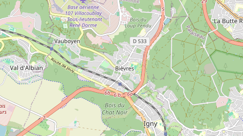 Carte de localisation de l'évènement