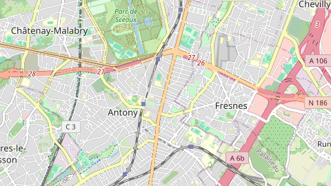 Carte de localisation de l'évènement