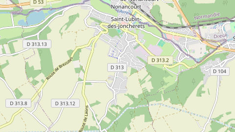 Carte de localisation de l'évènement