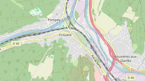 Carte de localisation de l'évènement
