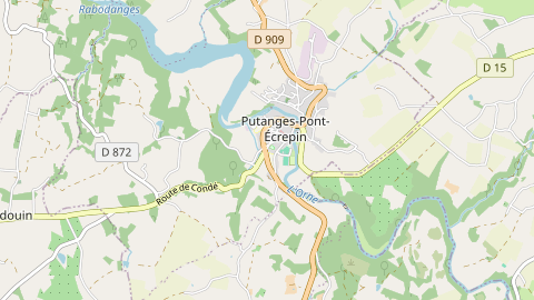 Carte de localisation de l'évènement