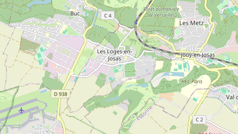 Carte de localisation de l'évènement