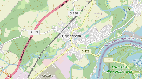 Carte de localisation de l'évènement