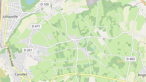 Carte de localisation de l'évènement