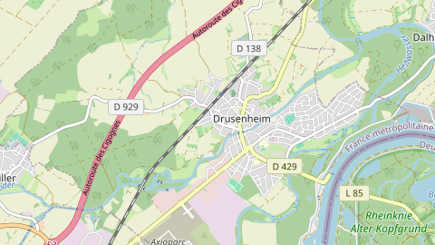 Carte de localisation de l'évènement