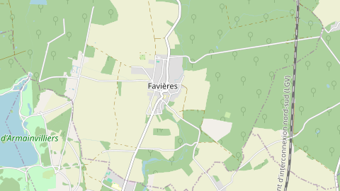 Carte de localisation de l'évènement