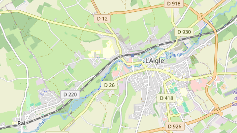 Carte de localisation de l'évènement