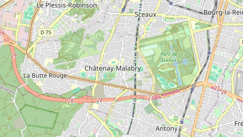 Carte de localisation de l'évènement