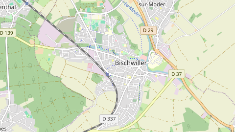 Carte de localisation de l'évènement