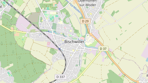 Carte de localisation de l'évènement