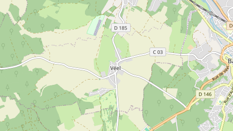 Carte de localisation de l'évènement