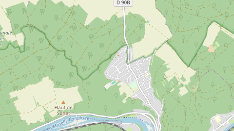 Carte de localisation de l'évènement