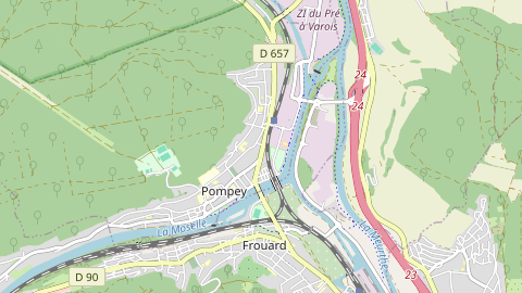 Carte de localisation de l'évènement