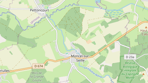 Carte de localisation de l'évènement