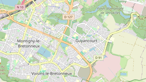 Carte de localisation de l'évènement