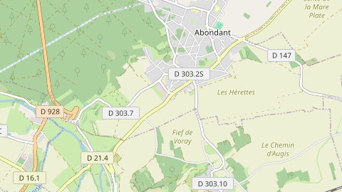 Carte de localisation de l'évènement