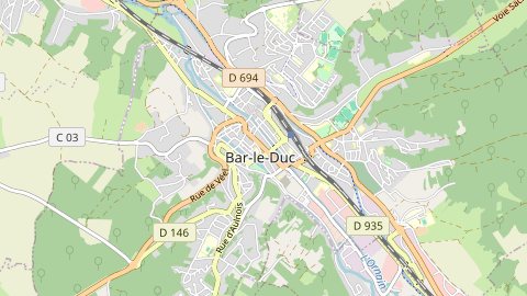 Carte de localisation de l'évènement
