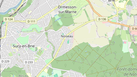 Carte de localisation de l'évènement