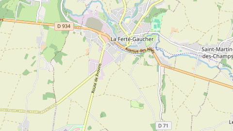 Carte de localisation de l'évènement