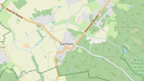 Carte de localisation de l'évènement